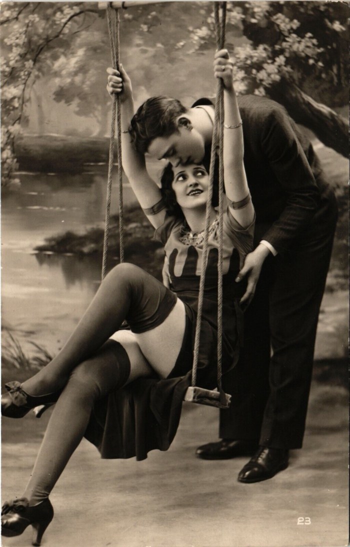 Soviet women in stockings