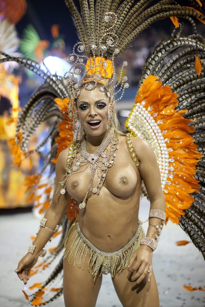 Naked carnival Brazil 1986