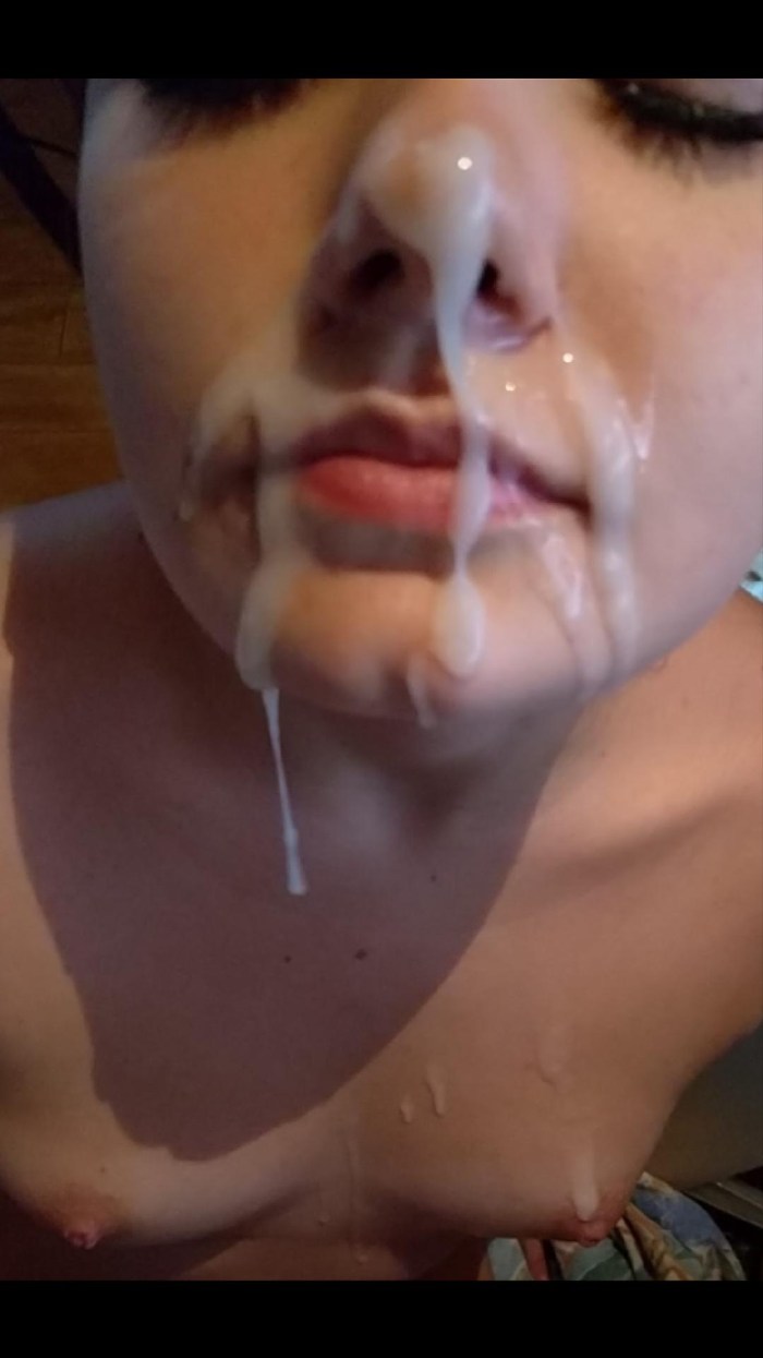 Finished the girl in the nostril