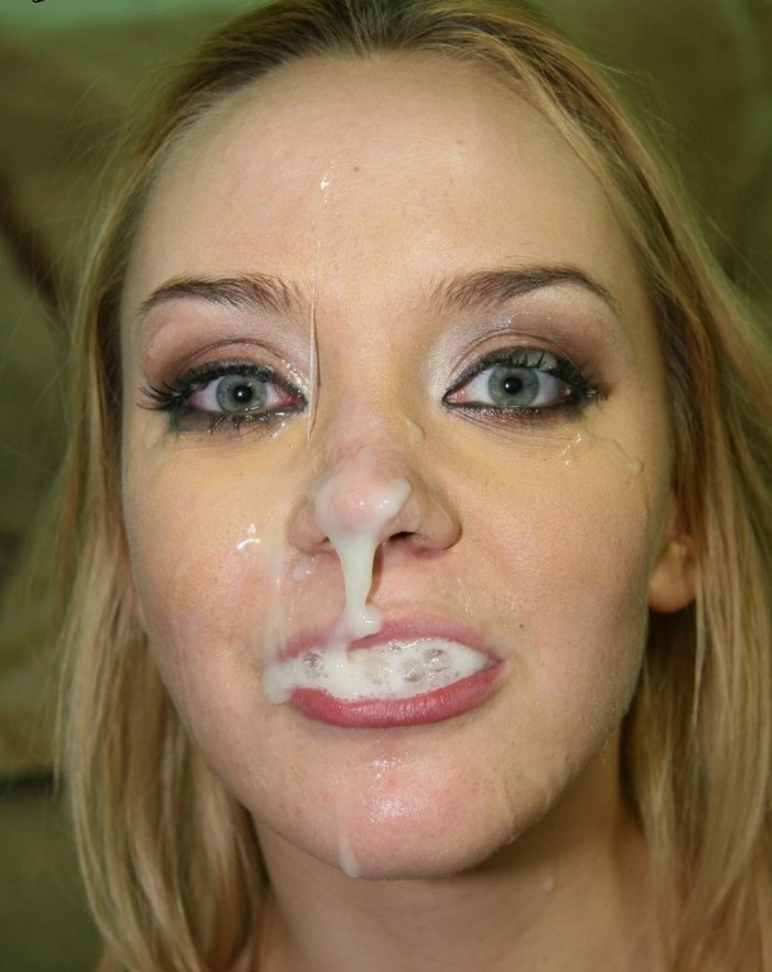 Finished the girl in the nostril