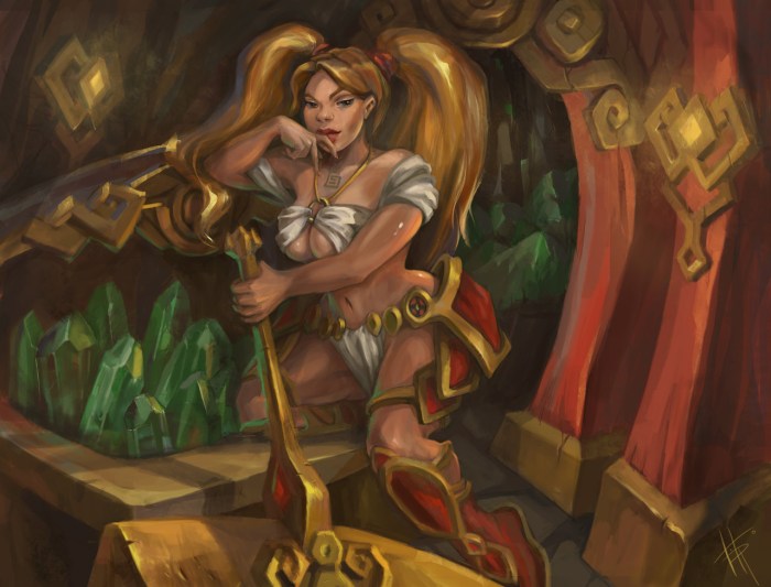 Sketchs girl gnome