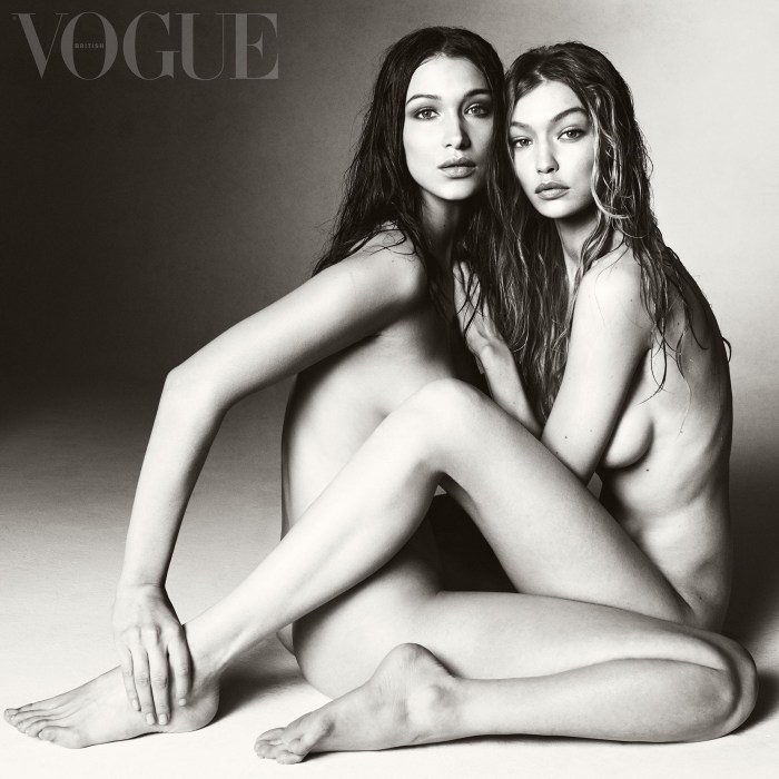 Bella Hadid photo shoot nude