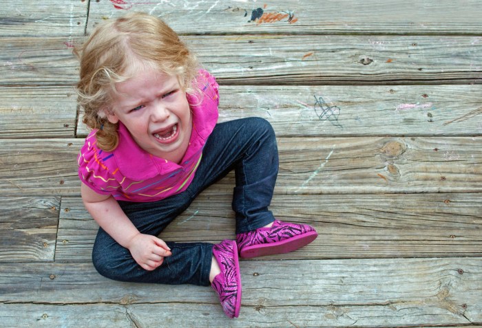 Little girls fitness