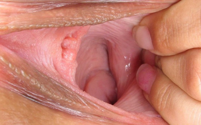 Masturbation of female urethra