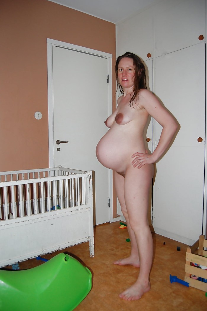 Pregnant women with large nipples