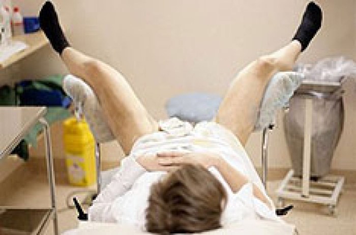 Gynecologist man at school