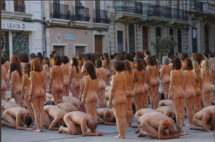 People in Spain Naked women