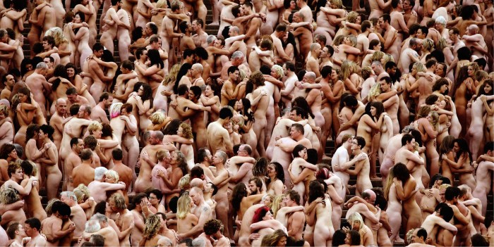 Many beautiful naked girls
