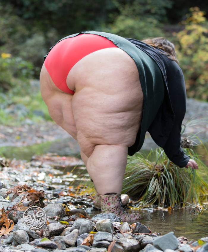 Pumped buttocks before and after
