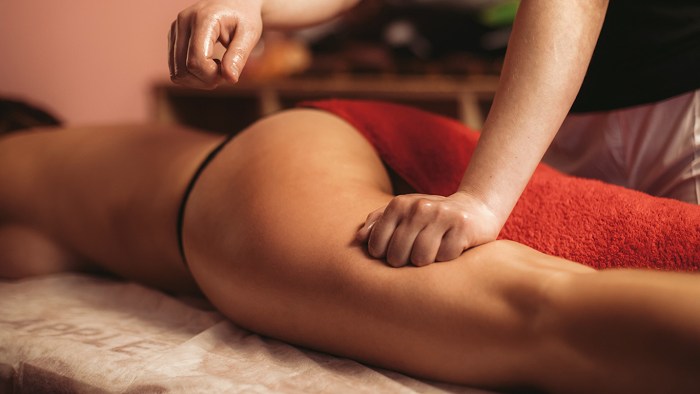 Massage of the buttocks