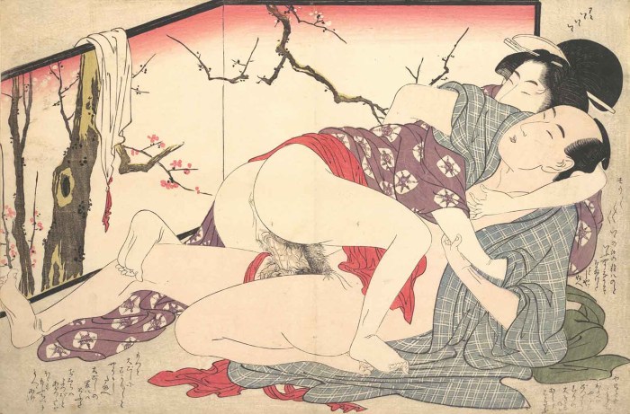 Japanese pornographic painting