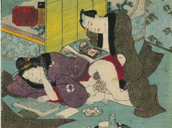 Katsusika Hokusai Erotic engravings