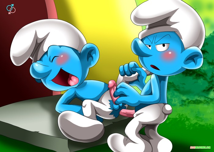 Smurfs yaoi hentai comics