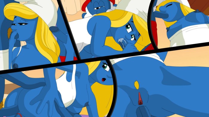 Hentai Smurfetta Futanari