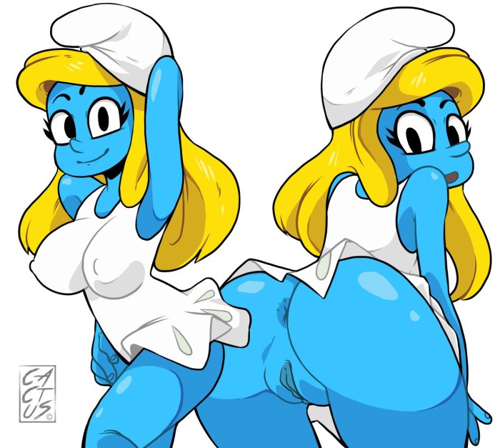 Smurfs Smurfetta Lesbian Comics