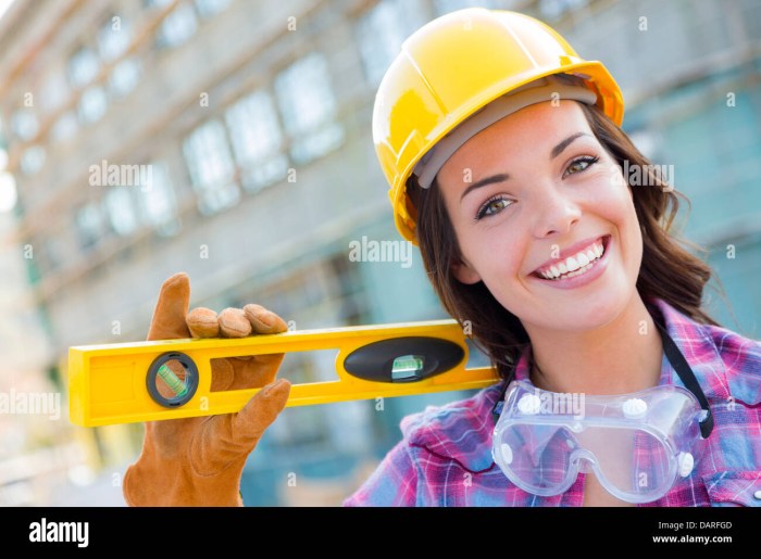 Girl in a helmet with roulette