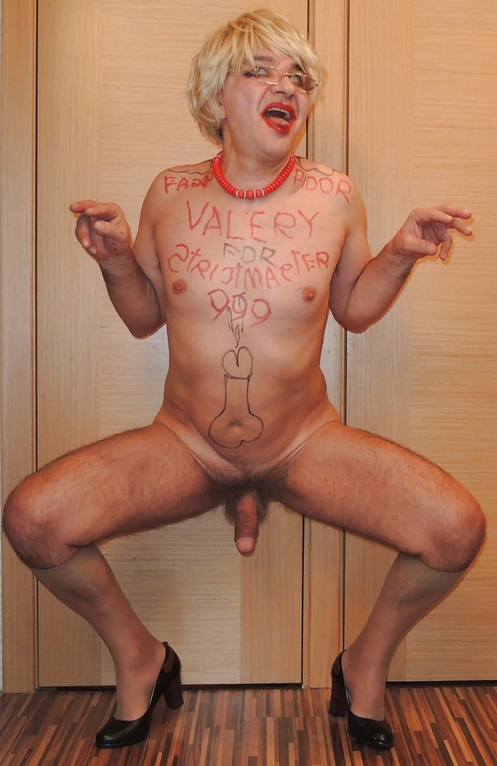 Transvestite Angelica Faggot naked