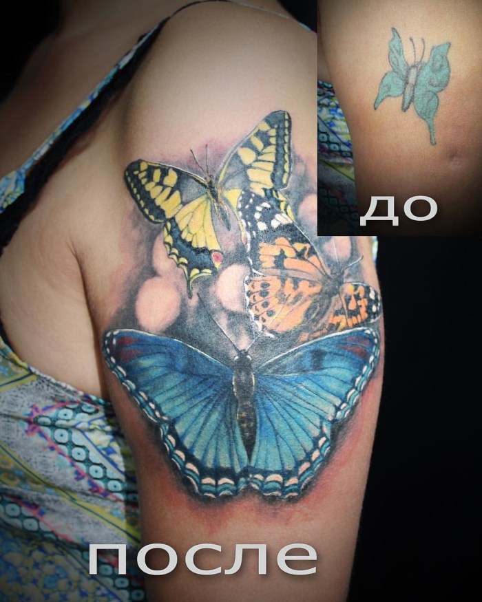 Tattoo butterfly