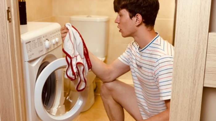 Girls with phalloimitator in panties