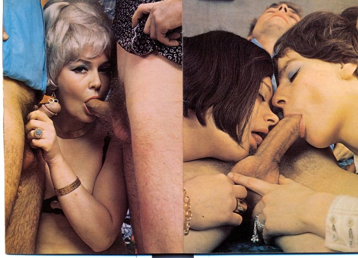 Black white retro pornography violence