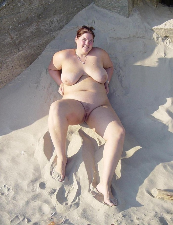 Naked fat nudists