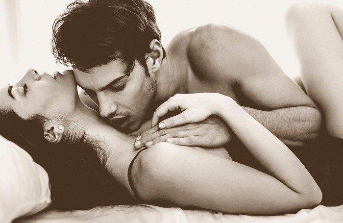 Passion in bed