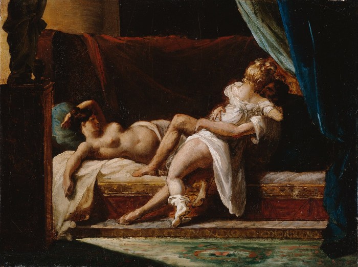Modern erotic painting