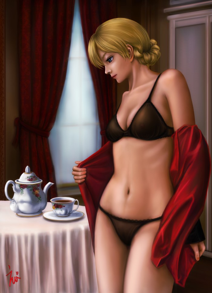 Cartoon girl underwear