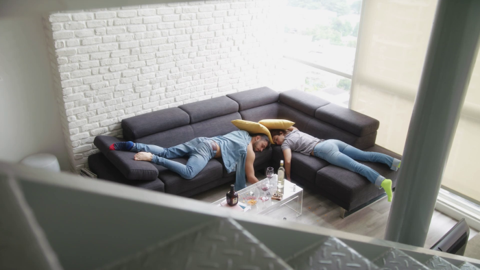 Sleeping after Party