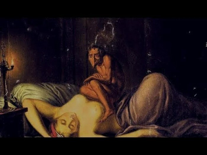 Sleepy paralysis incubus