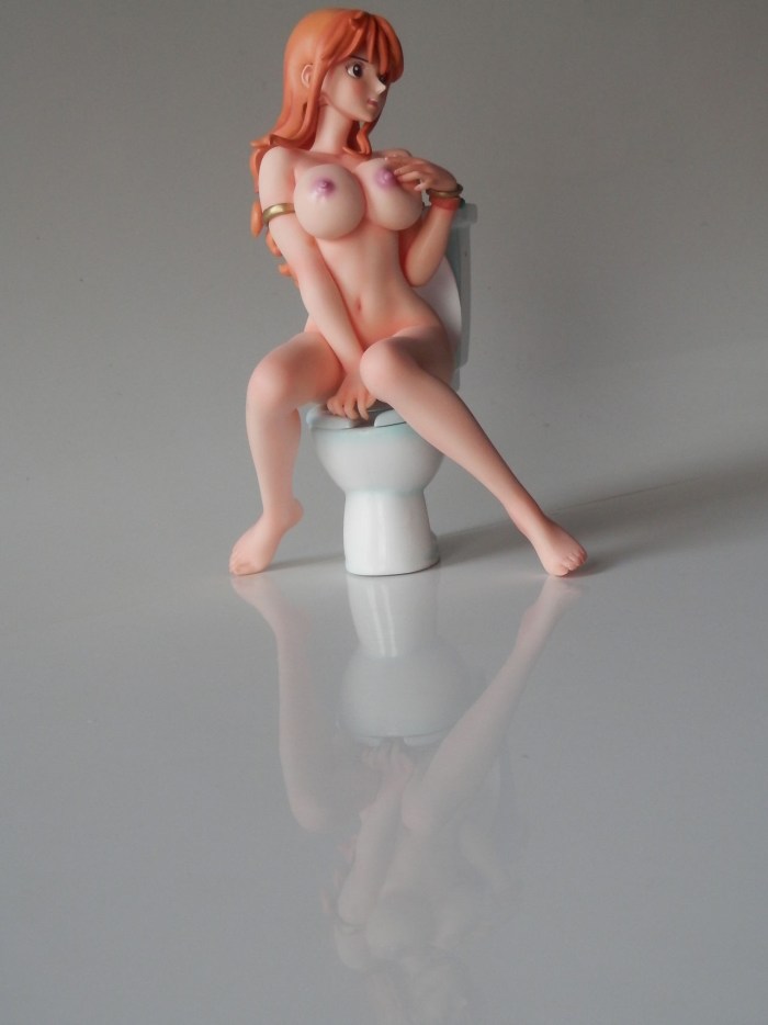 Erotic figures of Futanari