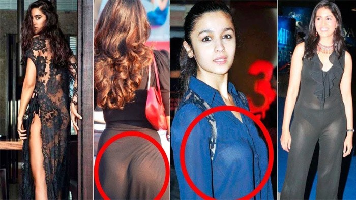 Bollywood actress OOPS