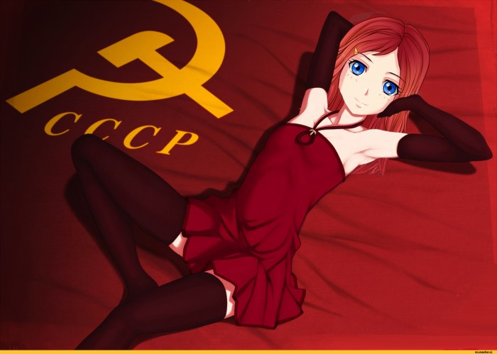 Anime of the USSR Girl