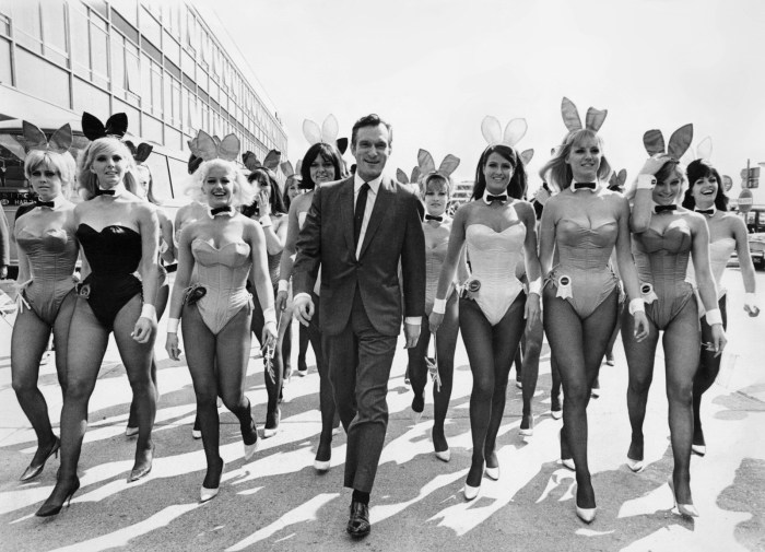Hugh Hefner in the 70s