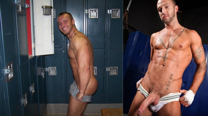 Two Students have Anal Sex in the Locker Room