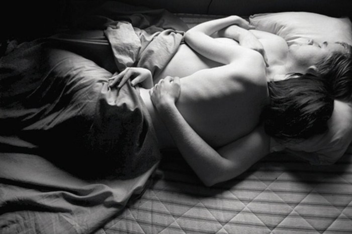Hugs in bed