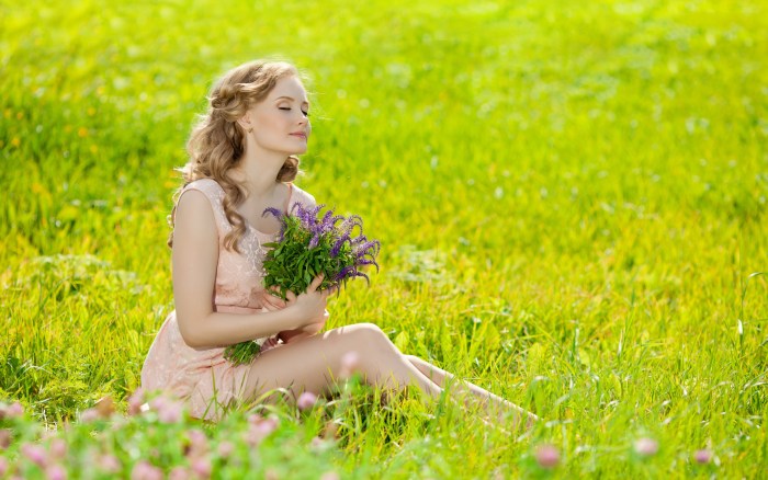 Photo session in nature