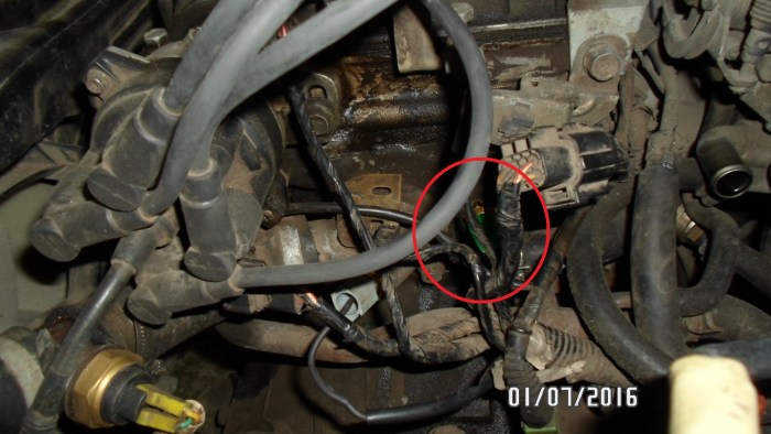 Temperature sensor Mazda Demio 2003