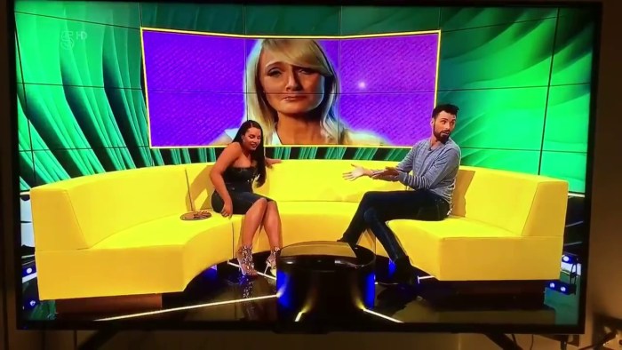 The dress was torn on the air
