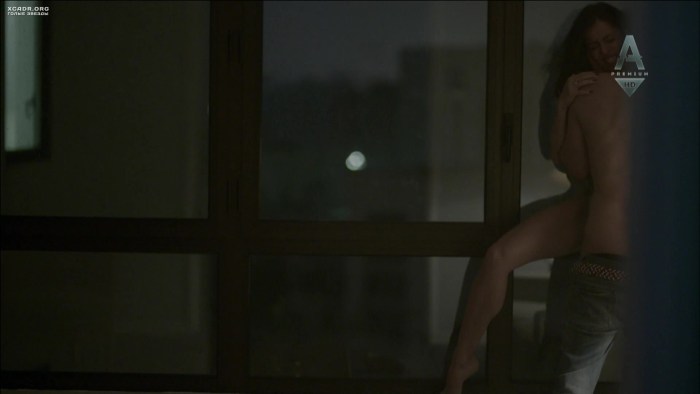 Naked Shanola Hampton in the series "Shameless", 2011