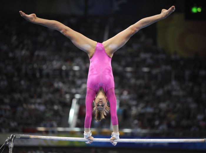 Sports gymnastics nude