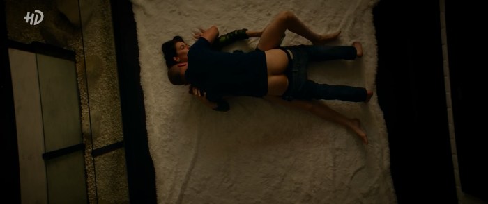 Julia Snigir in the film about love