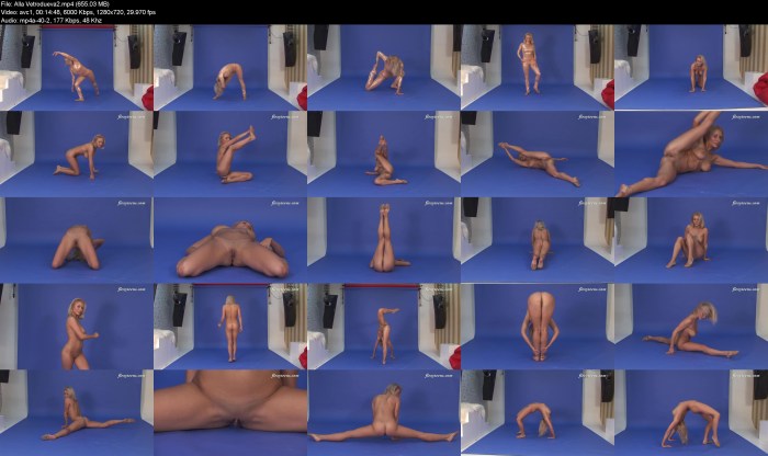 Melanie Rios Naked in the gym