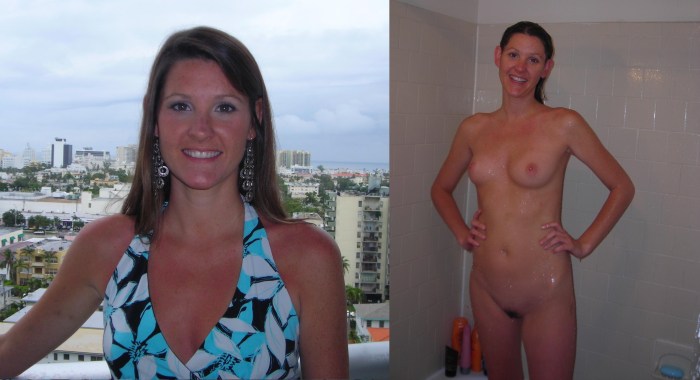 Adults ordinary people naked