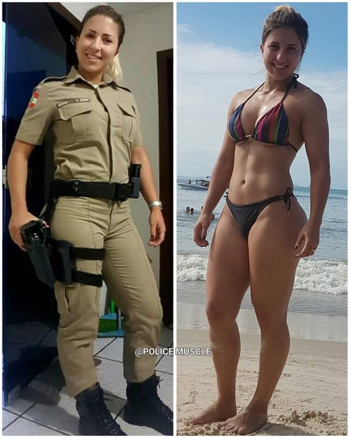 Brazilian troops girls