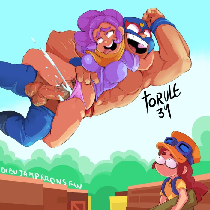 Brawl Stars XXX Shelly El Primo
