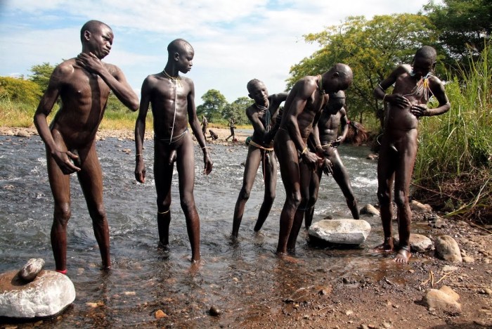 Naked natives of men