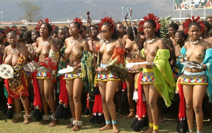 Naked women of different nations