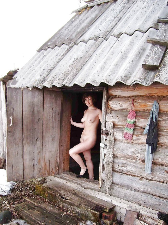 Village girls in the bathhouse