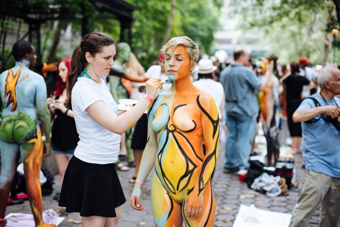 Bodiart on the street